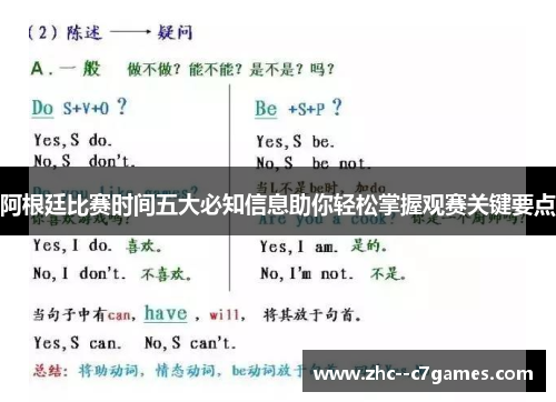 阿根廷比赛时间五大必知信息助你轻松掌握观赛关键要点
